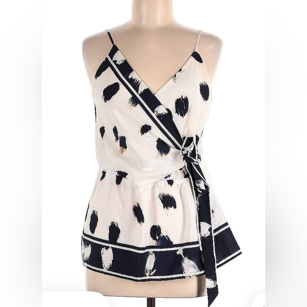 Banana Republic Faux Wrap Top